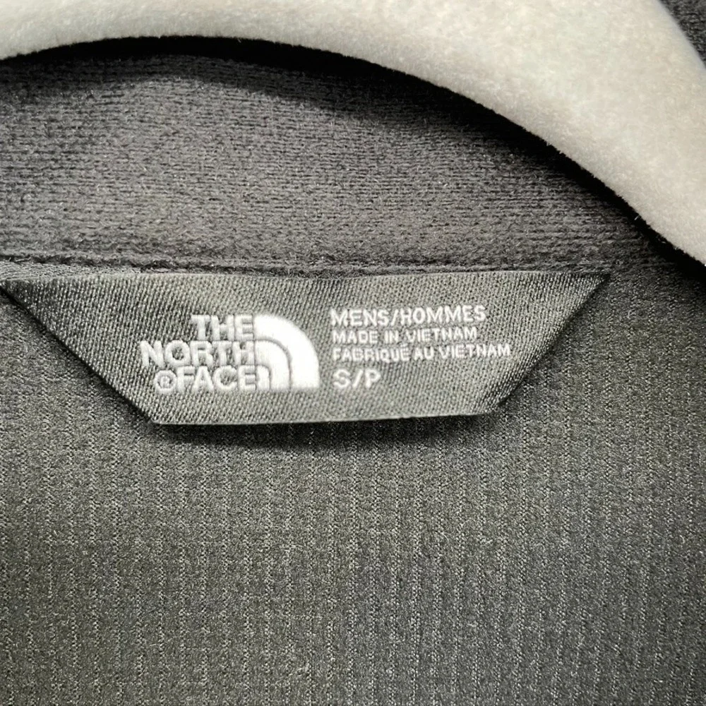 The North Face Fleece Lined Windwall Full Zip Vest Mens Small Black JWB Outdoor
